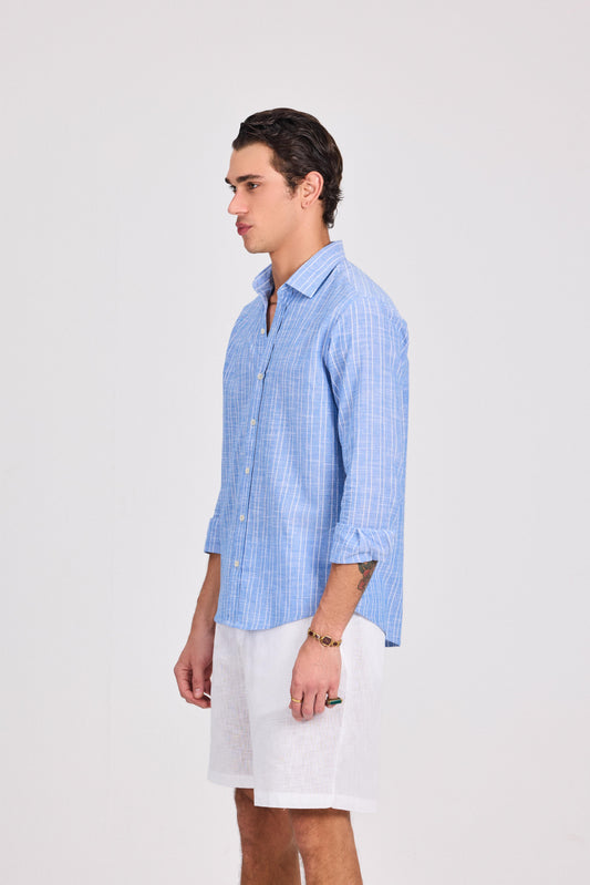 Column Long Sleeve Shirt