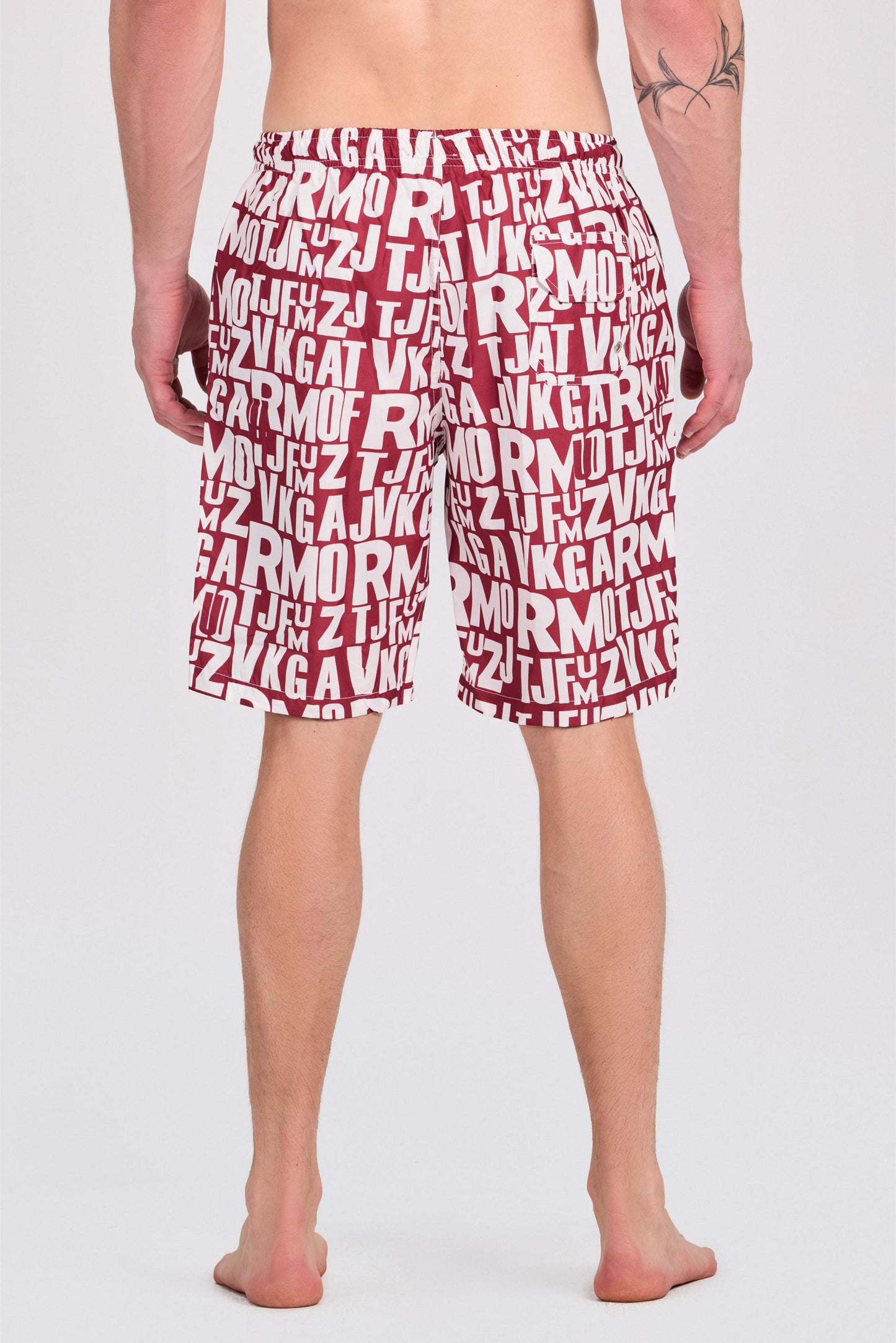 ملابس سباحة طويلة مطبوعة