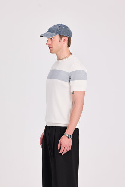 Knitted Modal/Wide Stripe