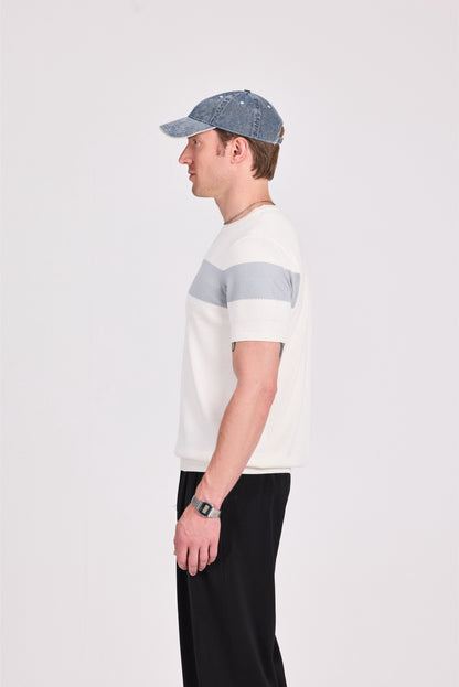 Knitted Modal/Wide Stripe