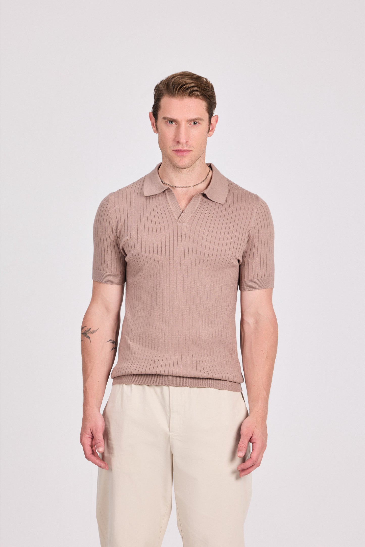 polyamide Knitted Polo