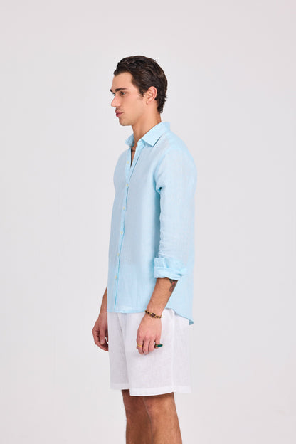 Pure Linen Long Sleeve Shirt