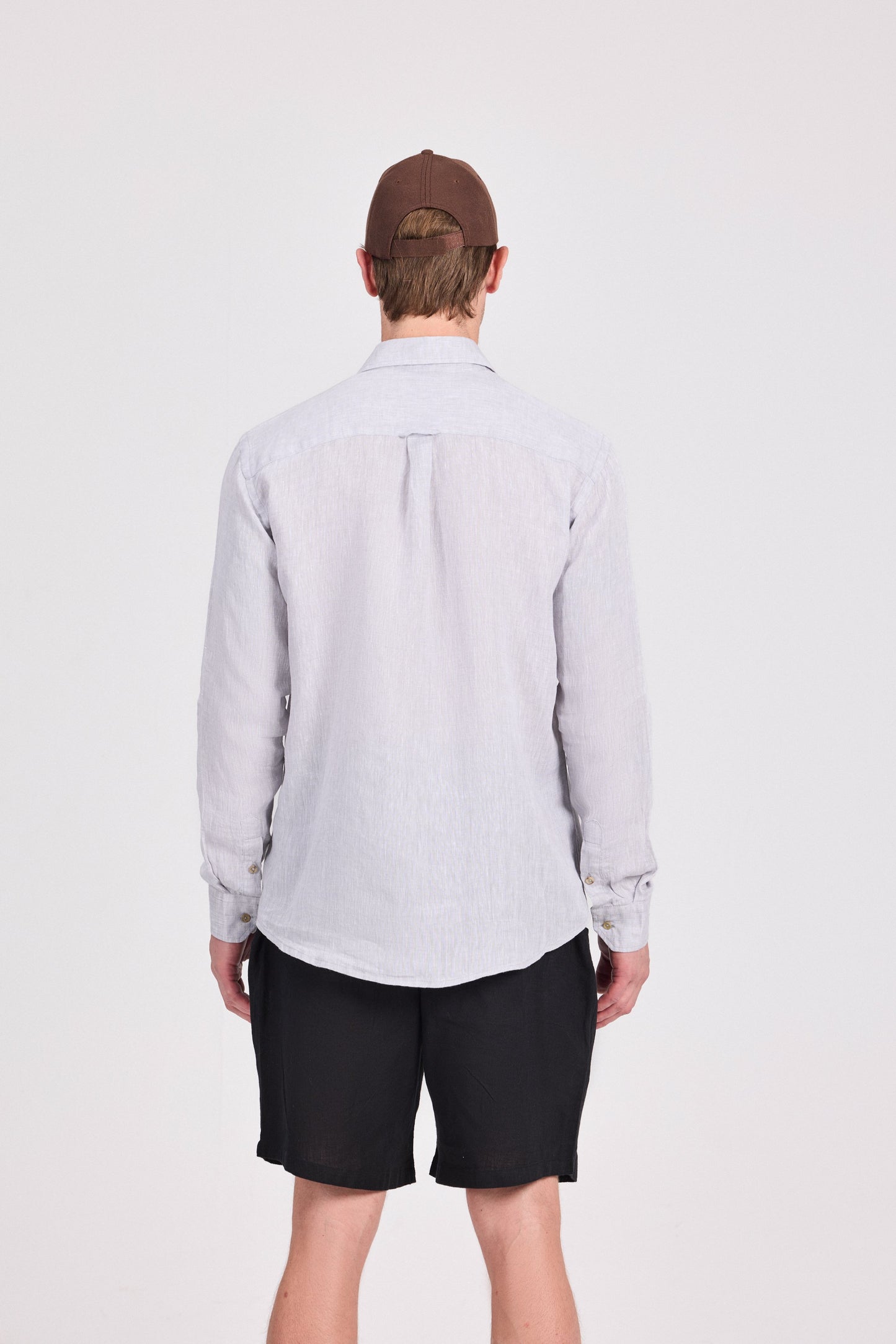 Pure Linen Long Sleeve Shirt