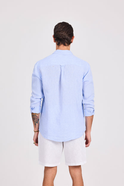 Pure Linen Long Sleeve Shirt