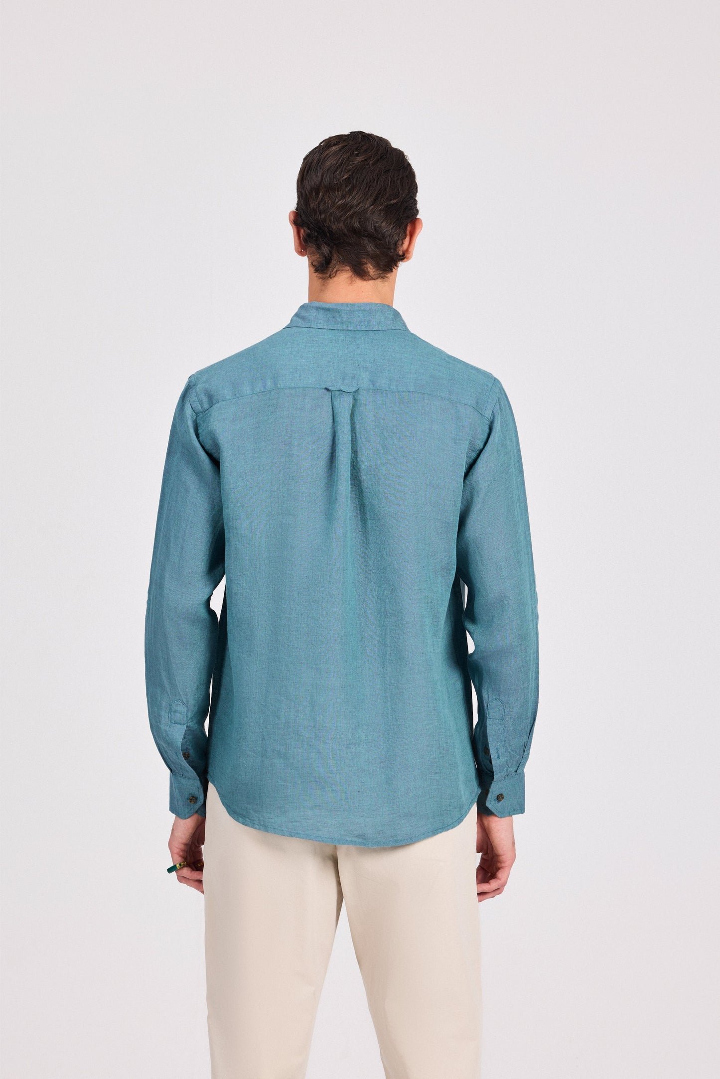 Pure Linen Long Sleeve Shirt