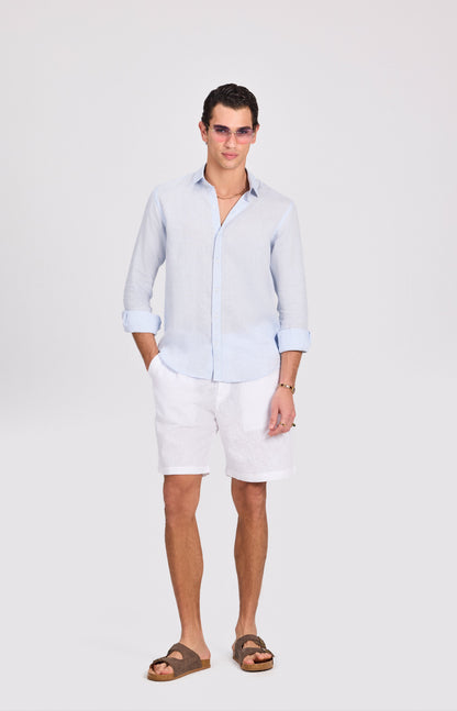 Pure Linen Long Sleeve Shirt