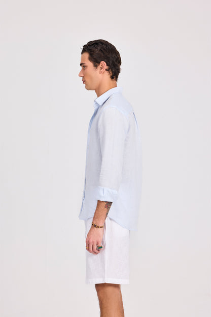Pure Linen Long Sleeve Shirt