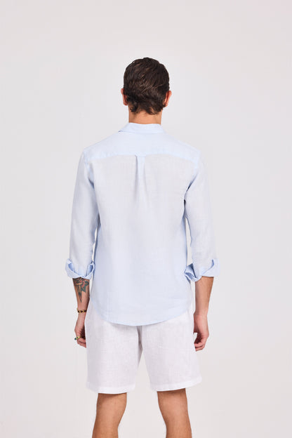 Pure Linen Long Sleeve Shirt