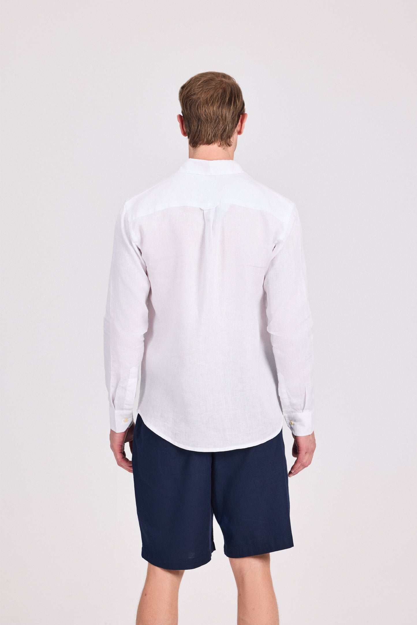 Pure Linen Long Sleeve Shirt