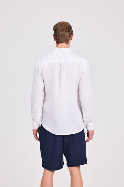 Pure Linen Long Sleeve Shirt