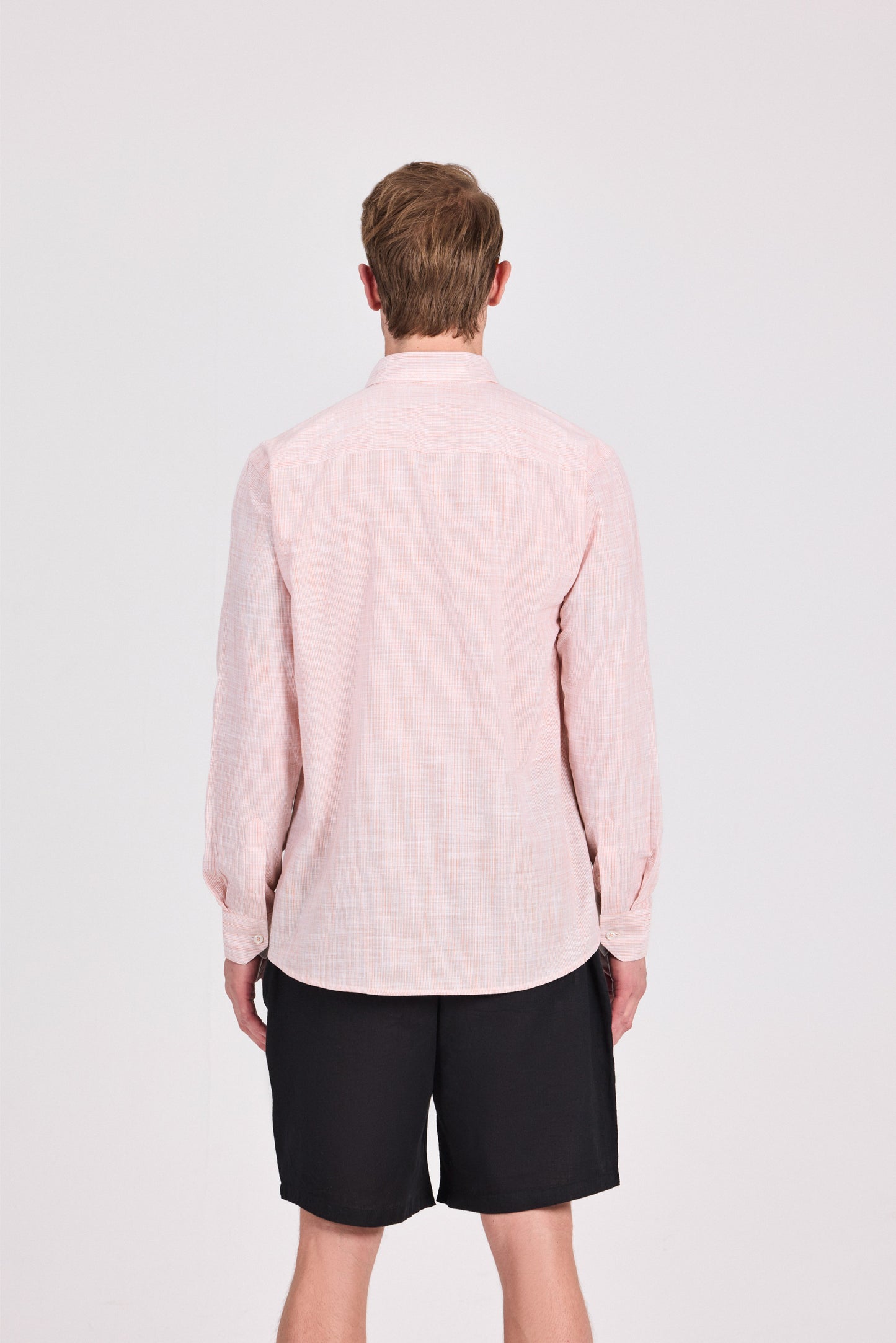 Striped Cotton Long Sleeve Shirt