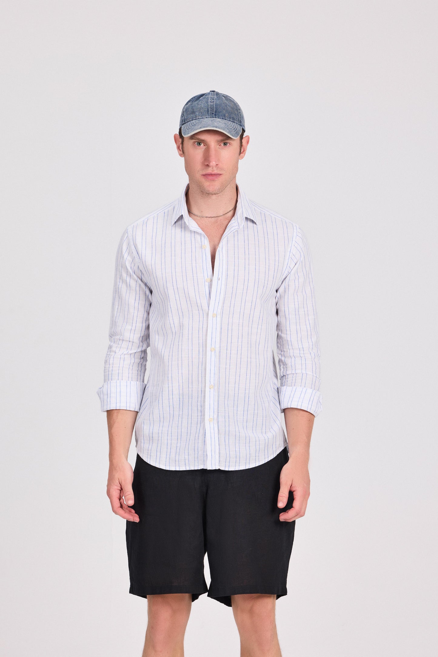 Column Long Sleeve Shirt