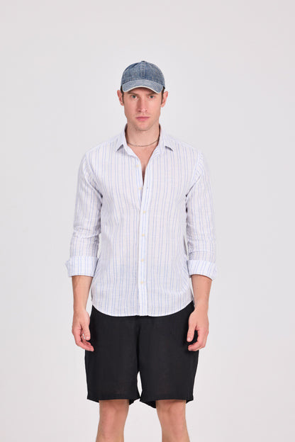 Column Long Sleeve Shirt