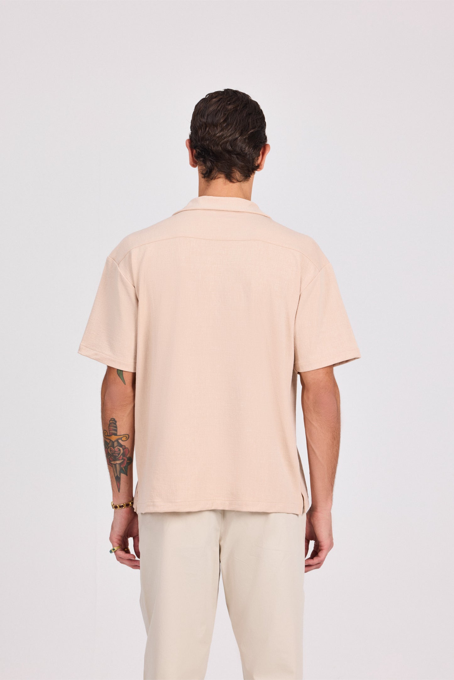 Structured Short Sleeve Shirt