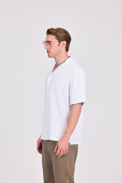 Structured Short Sleeve Shirt