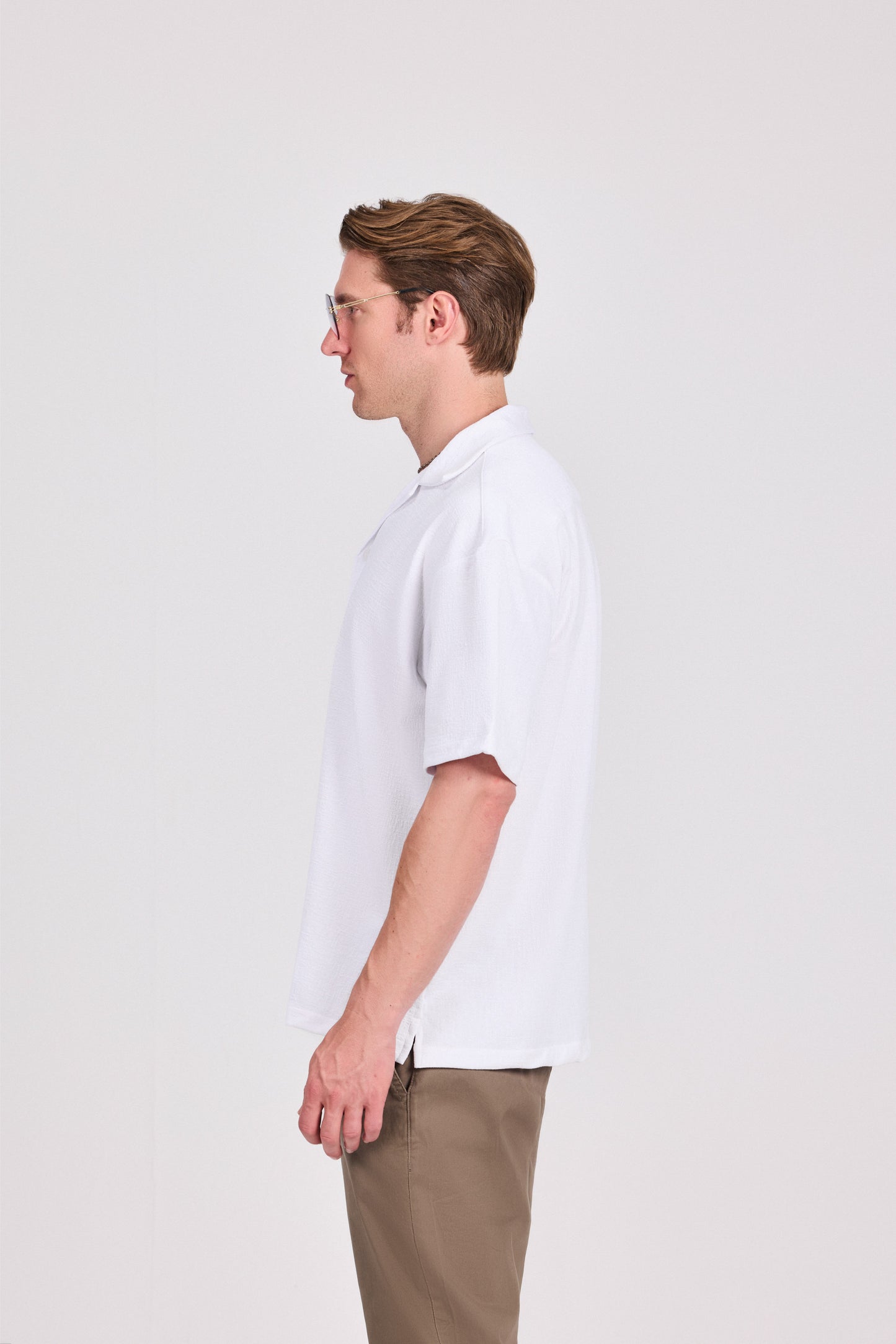 Structured Short Sleeve Shirt