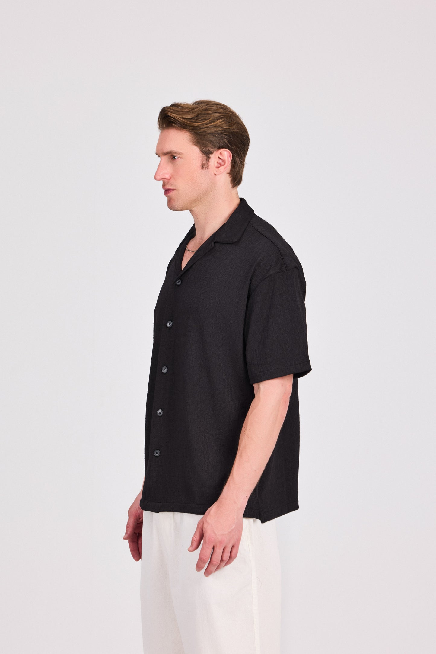 Structured Short Sleeve Shirt