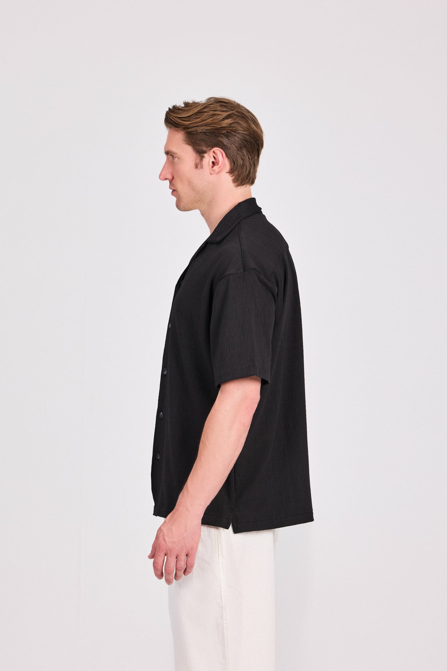 Structured Short Sleeve Shirt