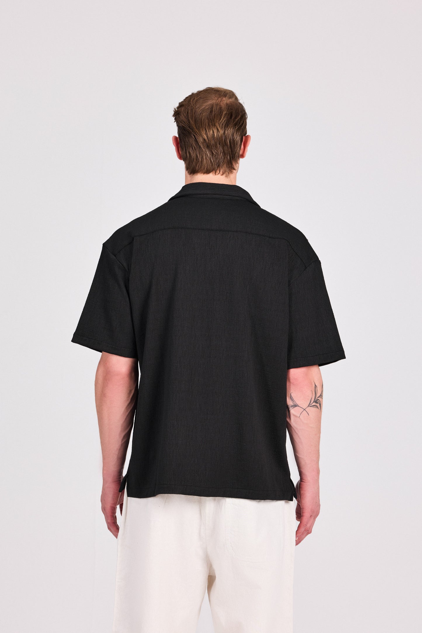 Structured Short Sleeve Shirt