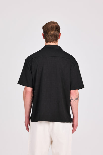 Structured Short Sleeve Shirt