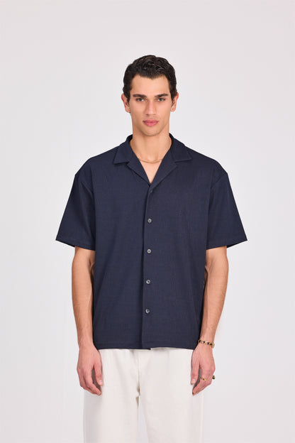 Structured Short Sleeve Shirt