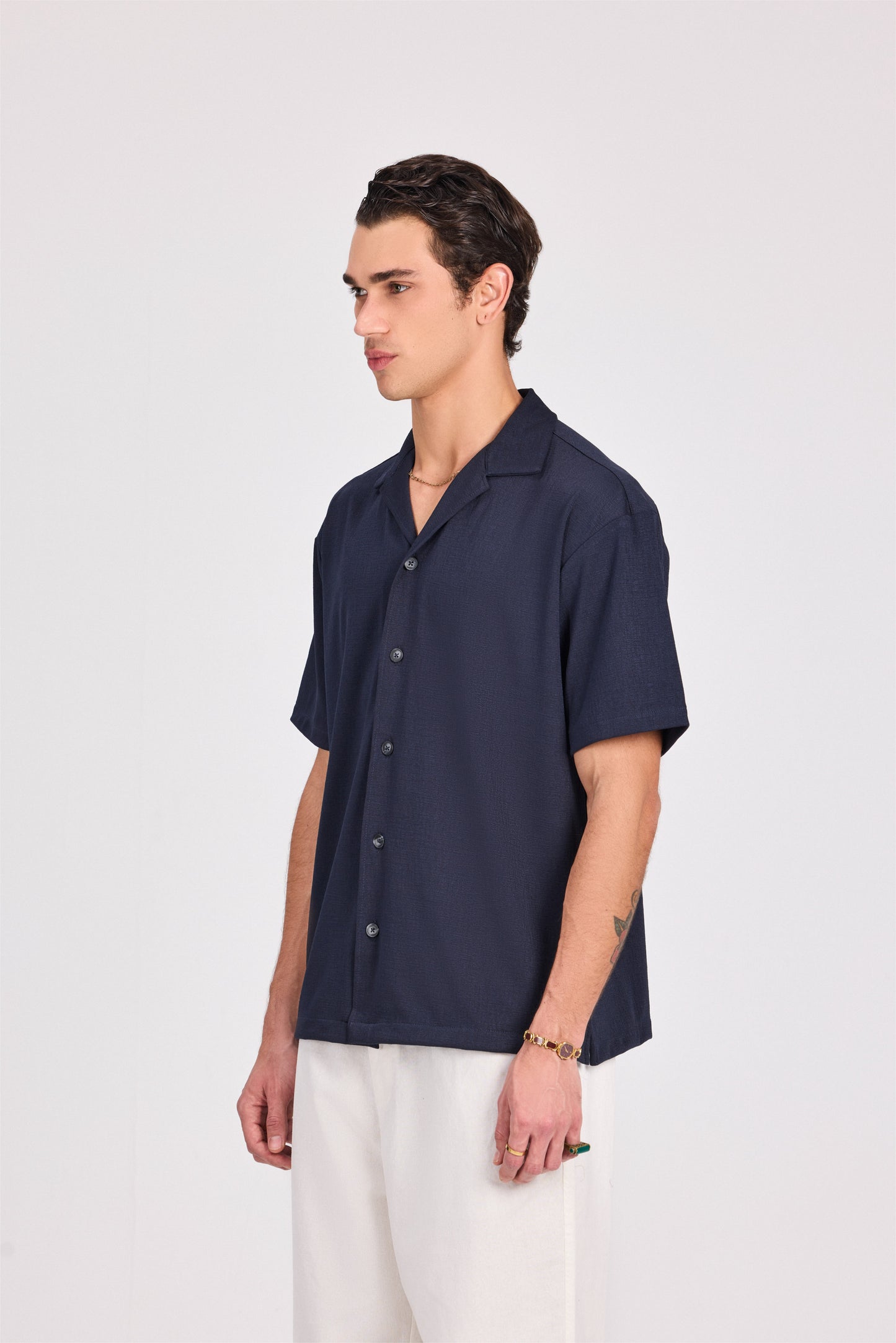 Structured Short Sleeve Shirt