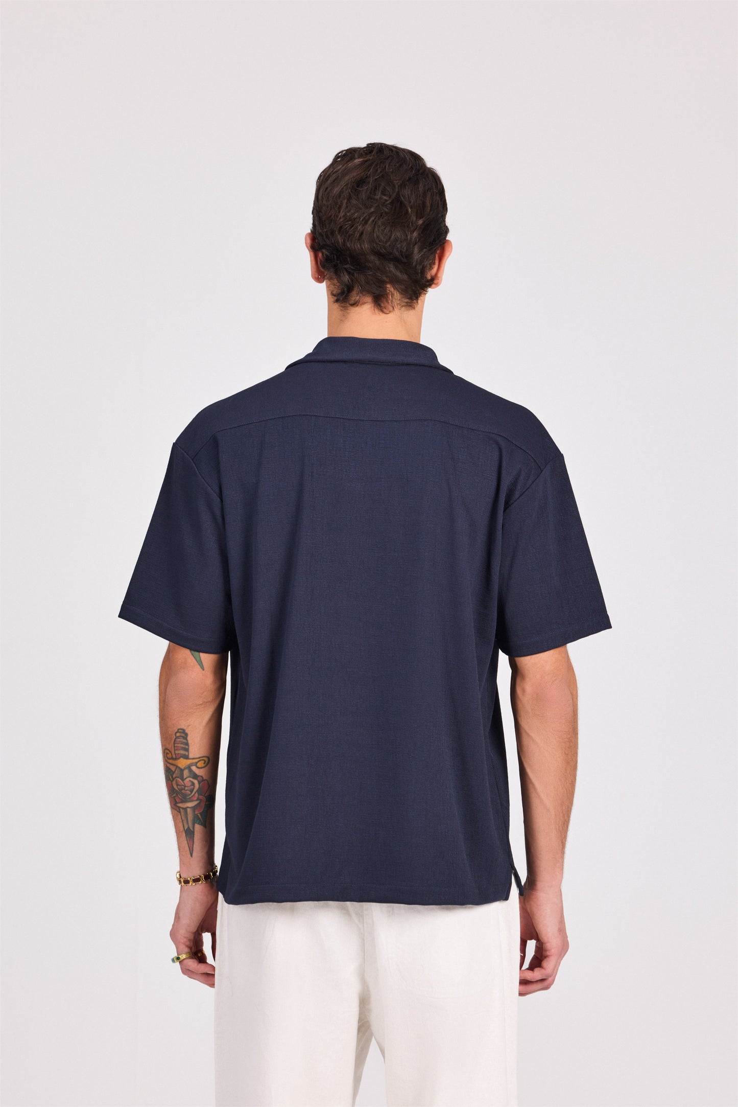 Structured Short Sleeve Shirt