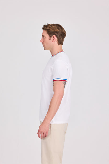 تي شيرت بيرسولا قطني أسود إيطالي