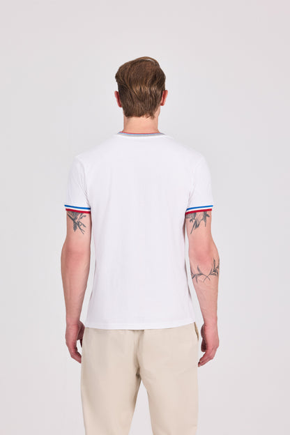 تي شيرت بيرسولا قطني أسود إيطالي