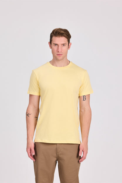 تي شيرت بيرسولا أسود 100% قطن