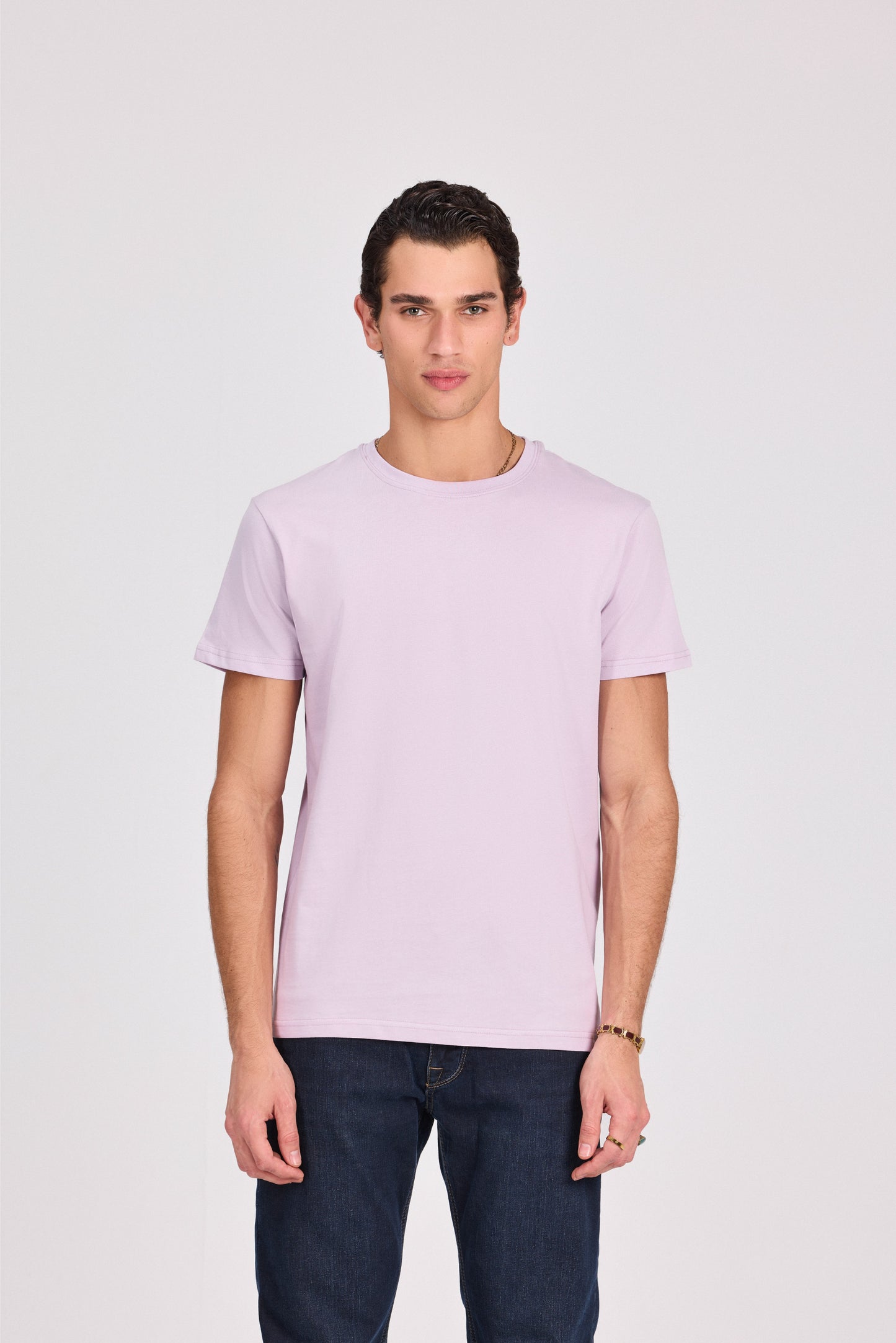 تي شيرت بيرسولا أسود 100% قطن