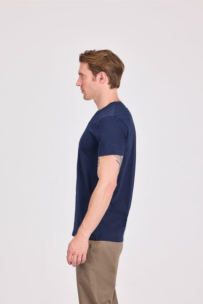 تي شيرت بيرسولا أسود 100% قطن