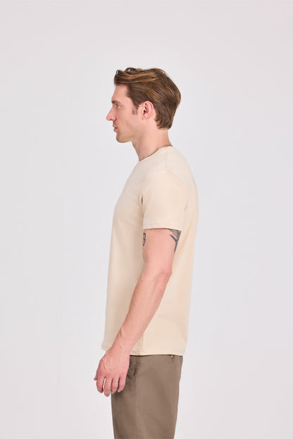 تي شيرت بيرسولا أسود 100% قطن