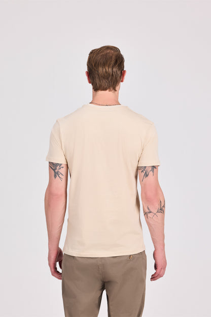 تي شيرت بيرسولا أسود 100% قطن