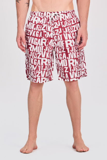 ملابس سباحة طويلة مطبوعة