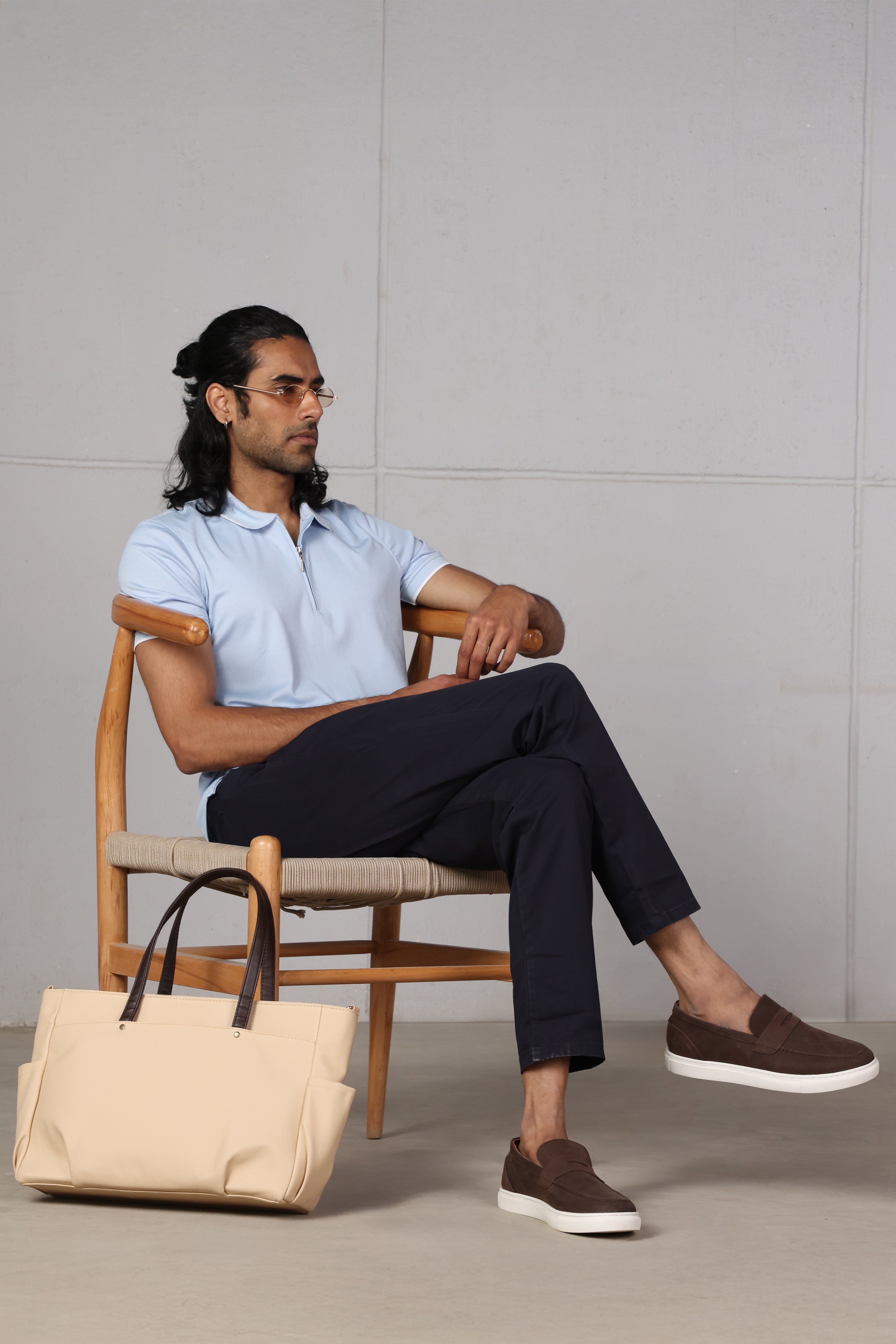 Dark Navy Chino Pants