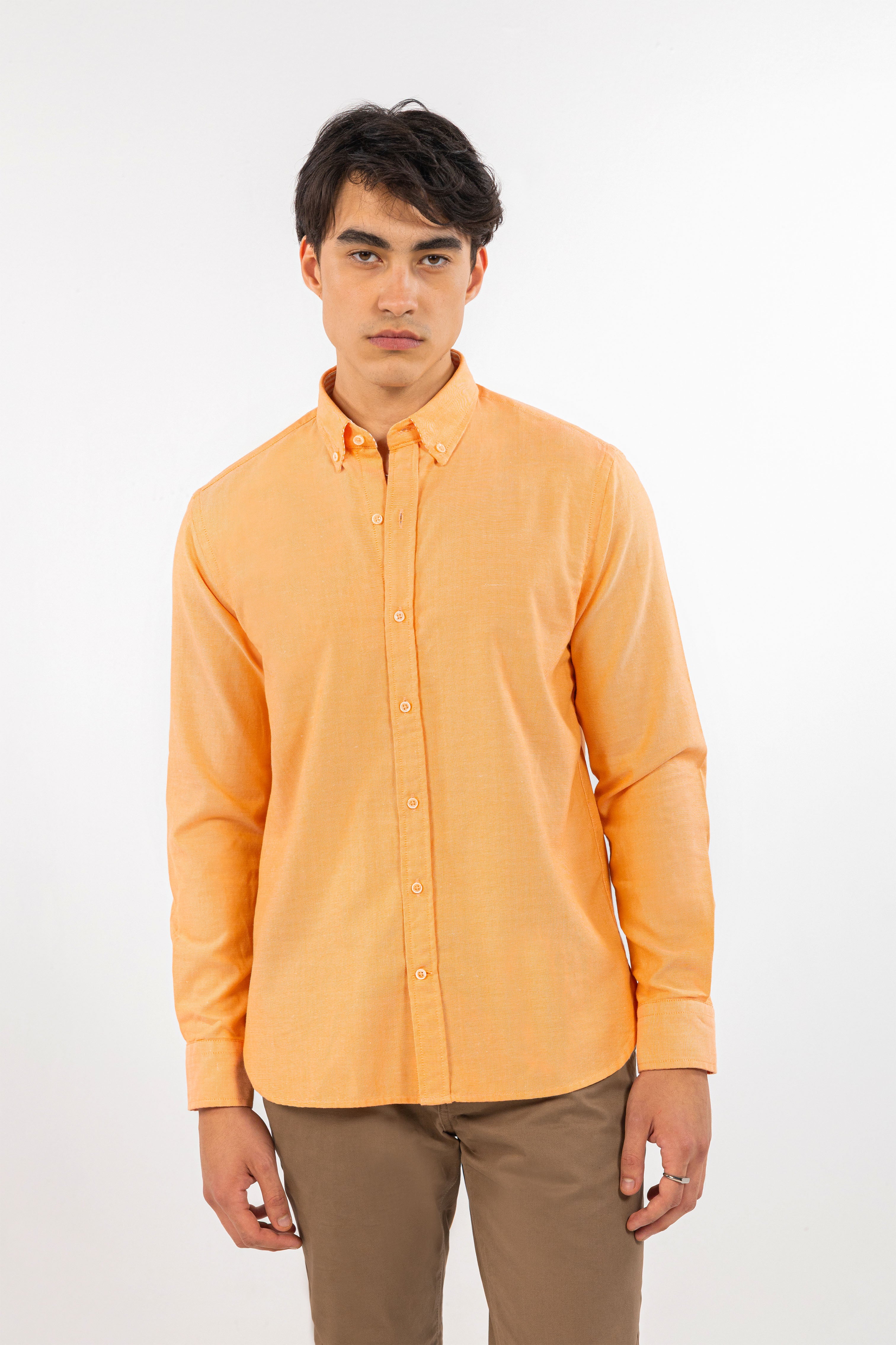 The Signature Orange Oxford