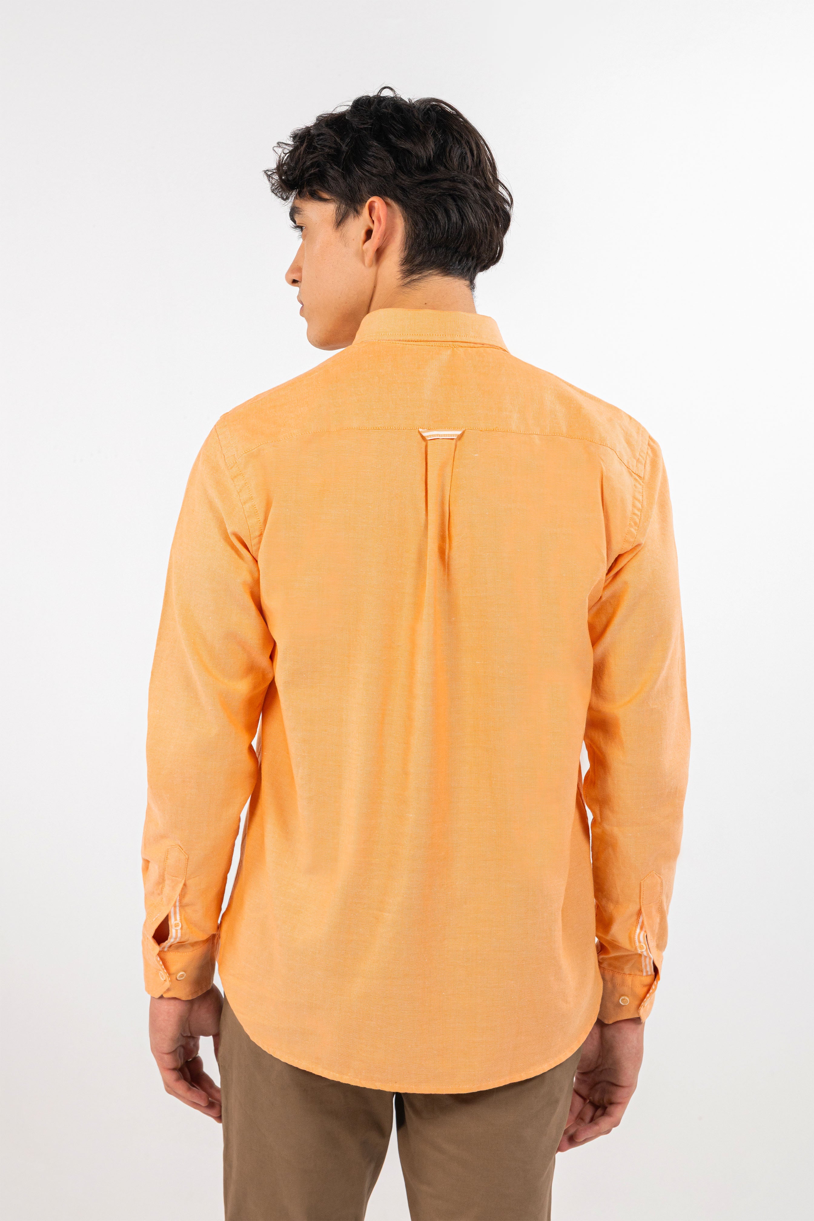 The Signature Orange Oxford
