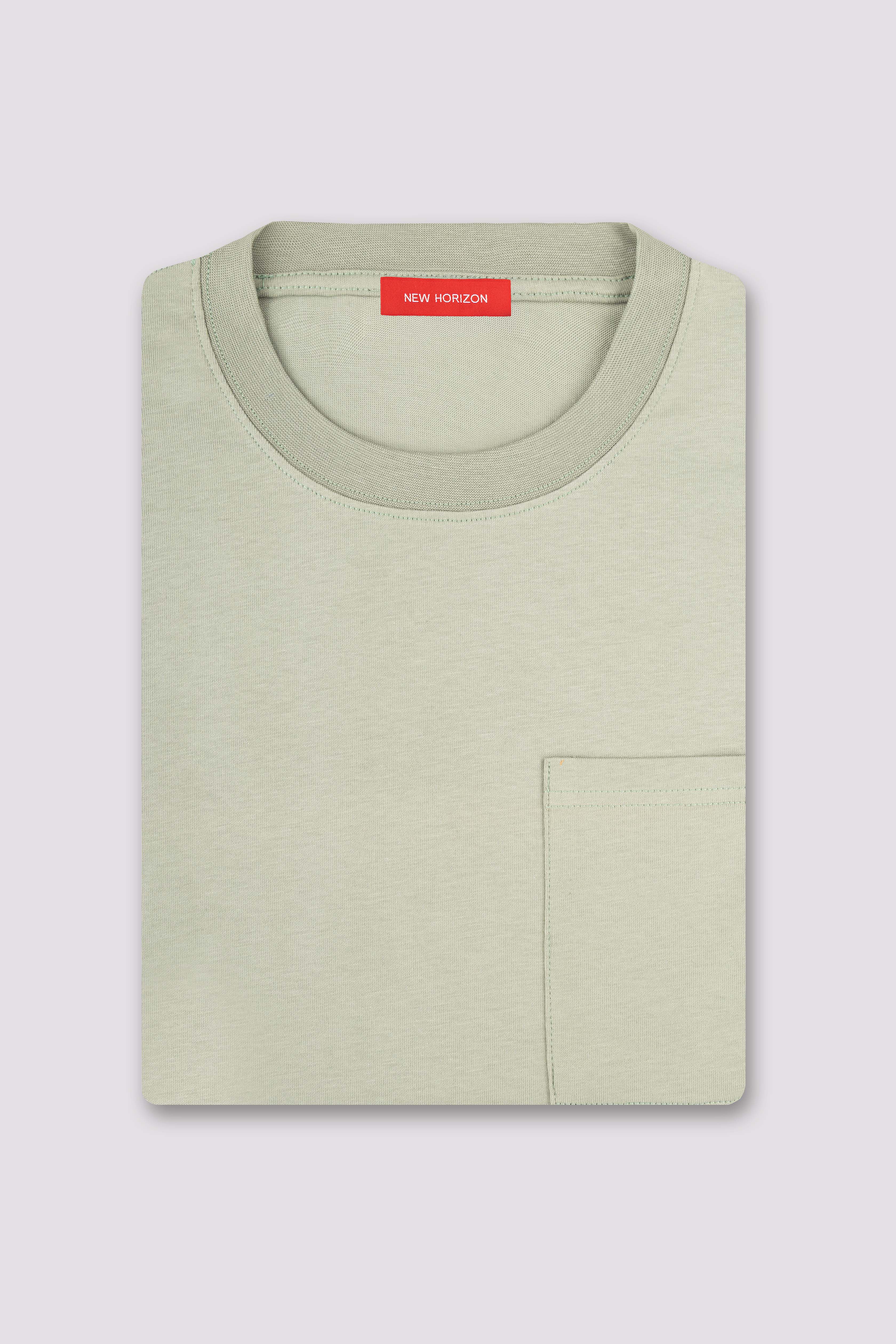 Mint Relaxed Fit Pocket T-Shirt