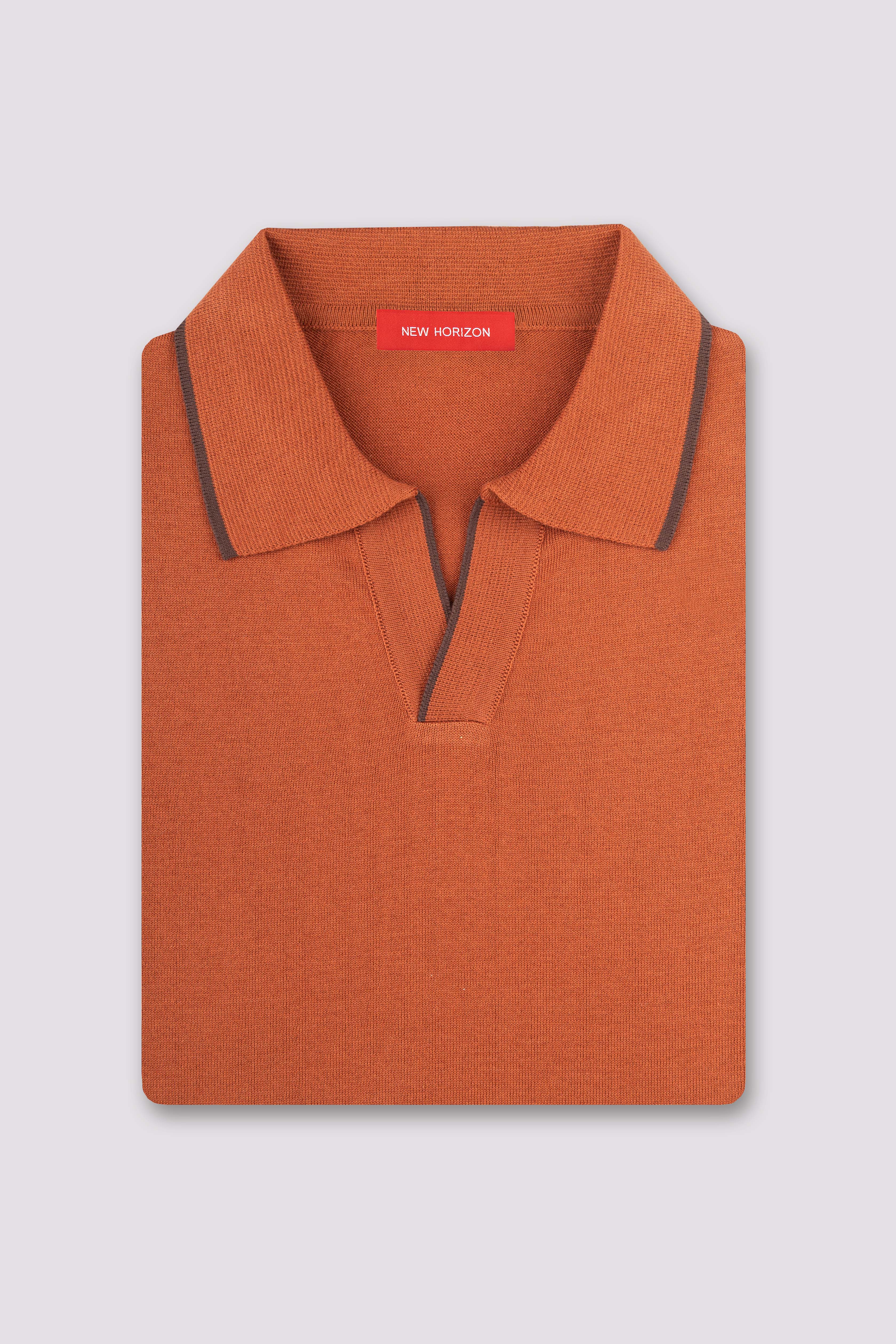 Havan V-Neck Knitted Polo