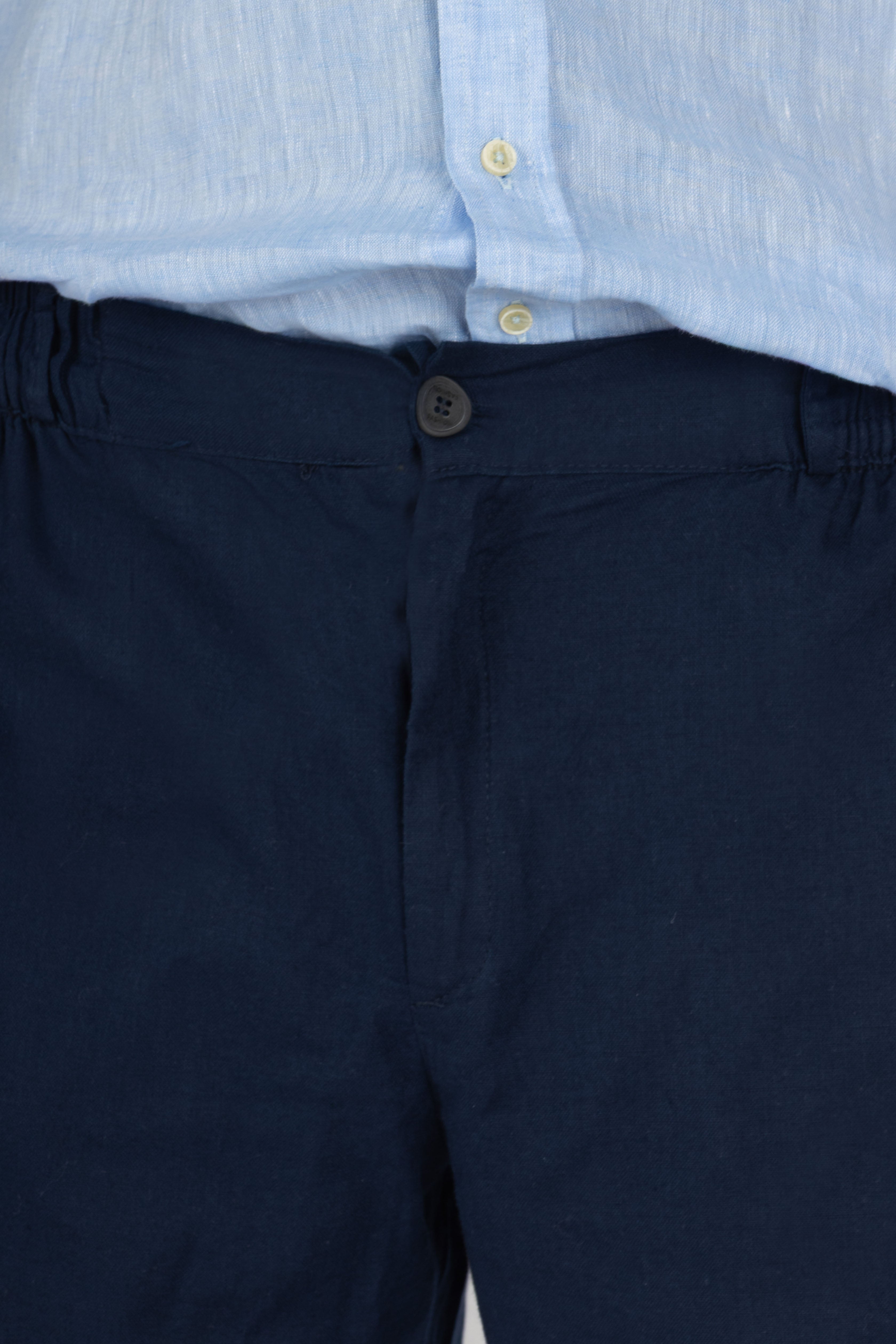 Navy Lightweight Cotton Shorts