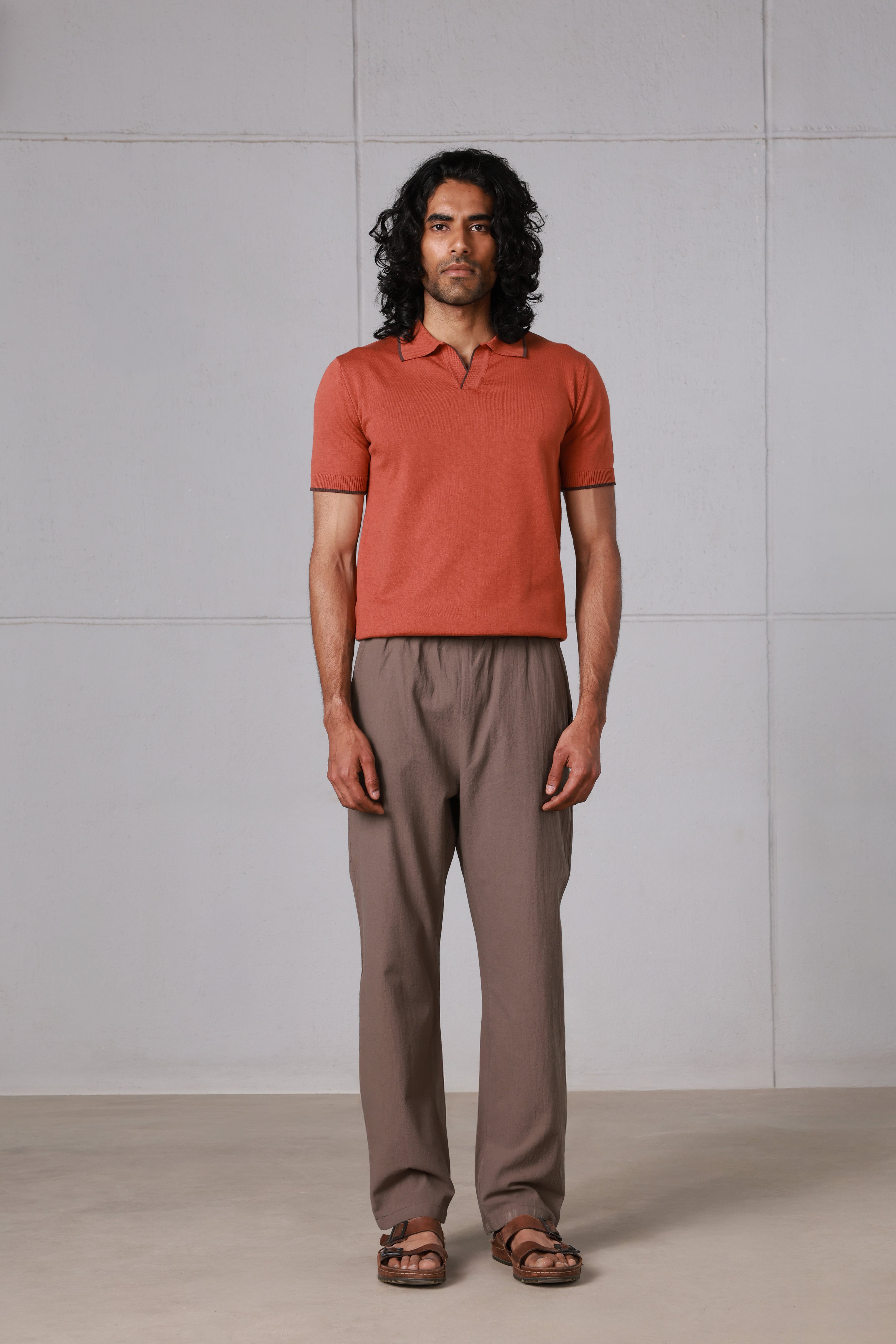 Havan V-Neck Knitted Polo