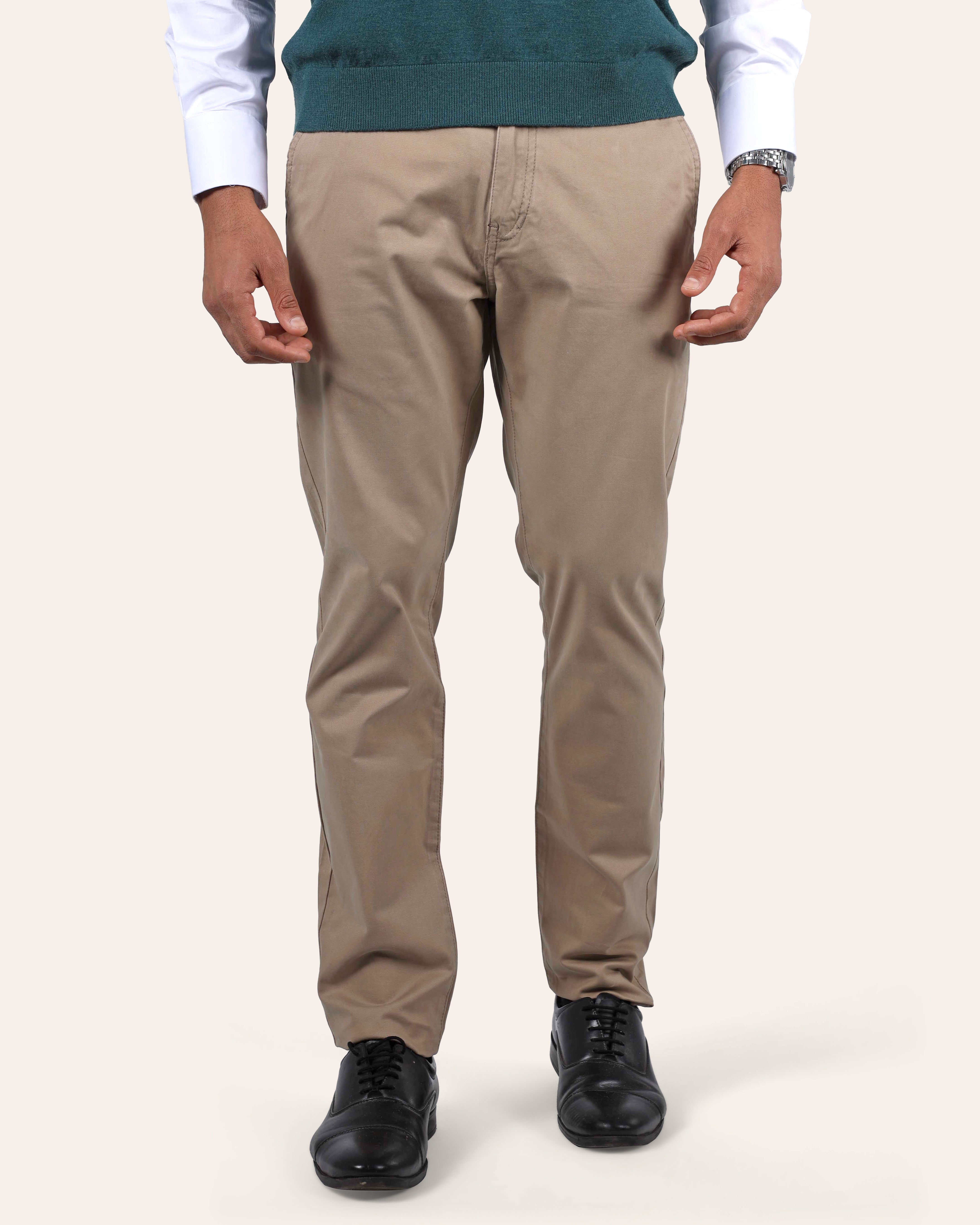 Beige Chino Pants