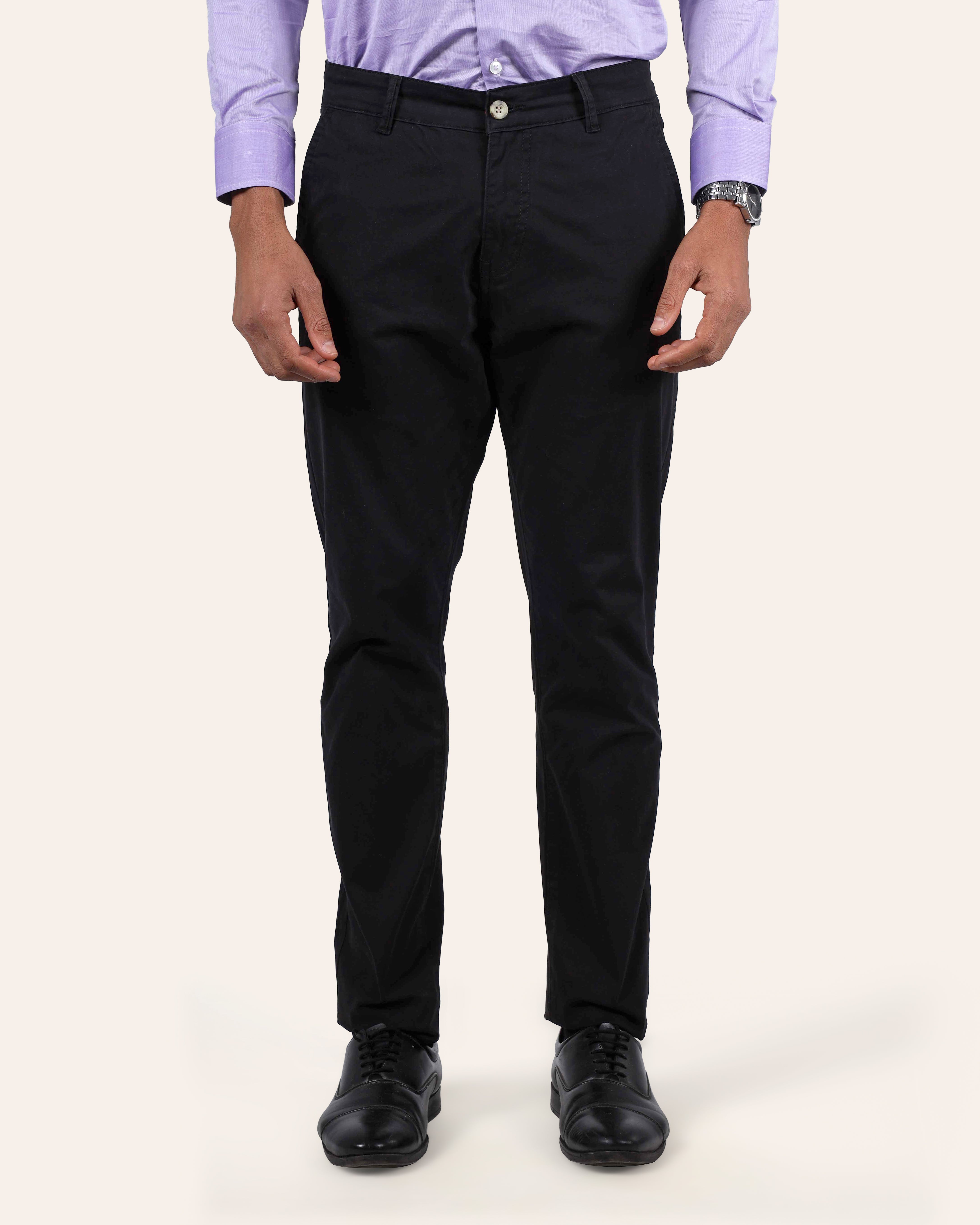 Black Chino Pants