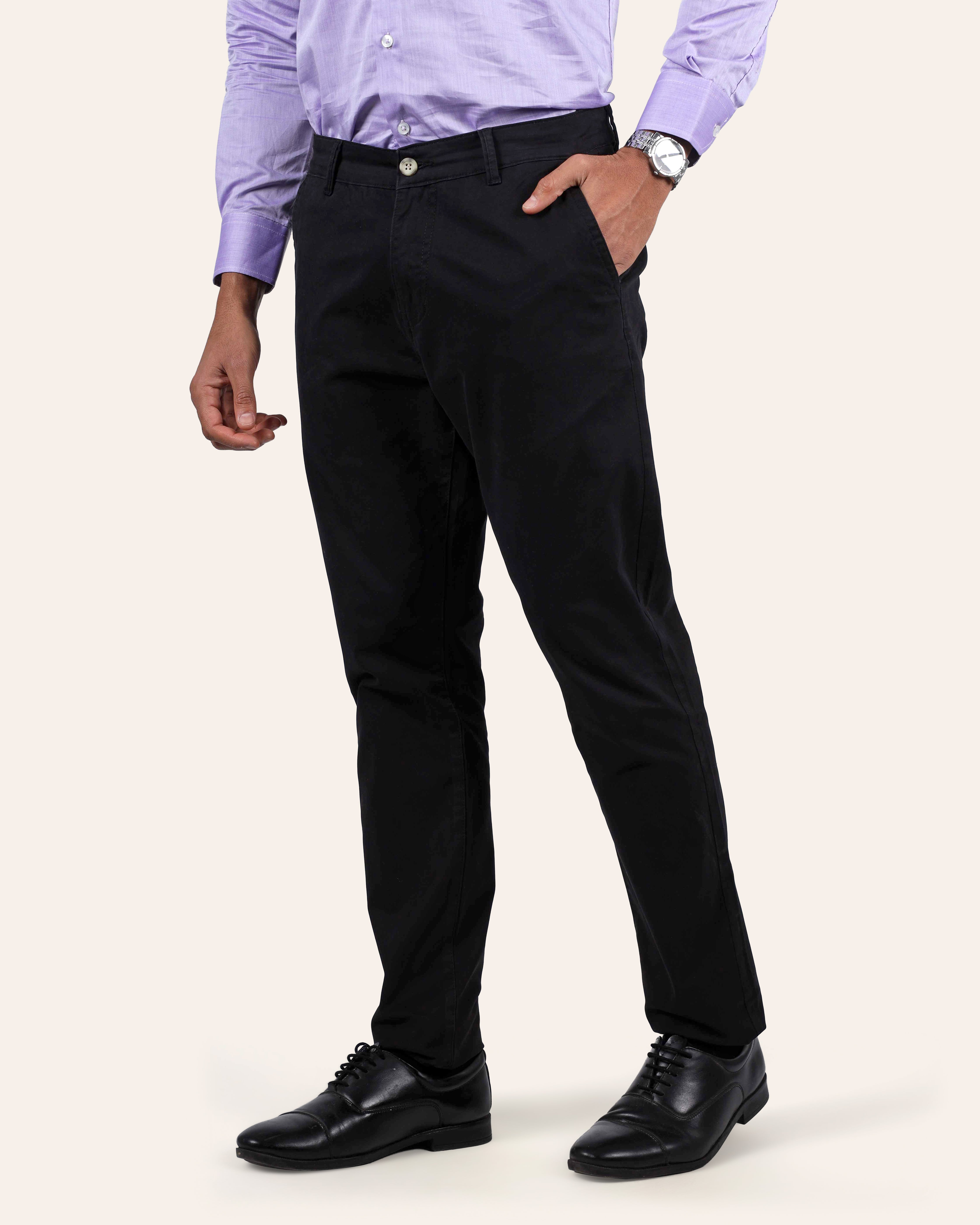 Black Chino Pants