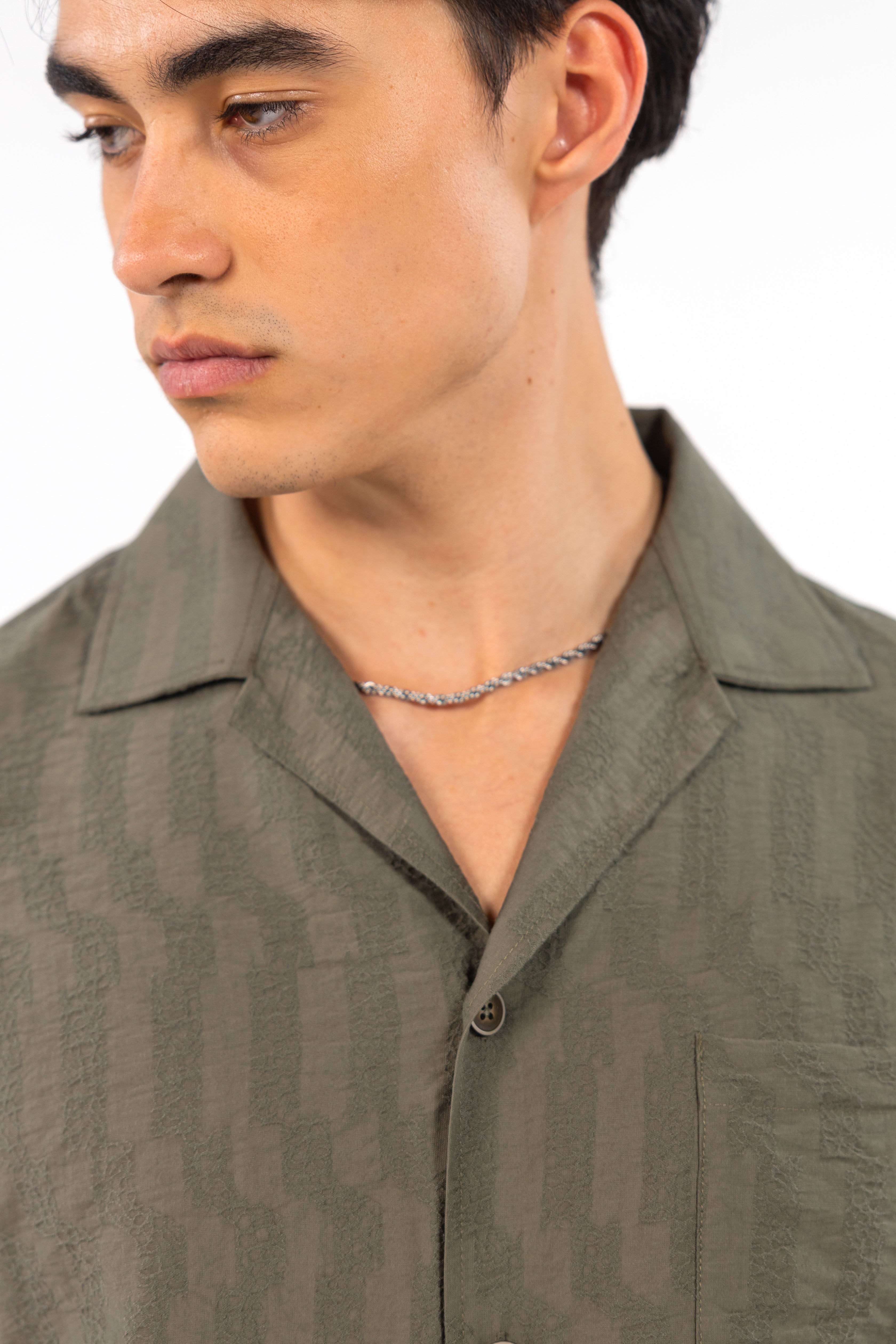 Olive Horizon Summer Shirt