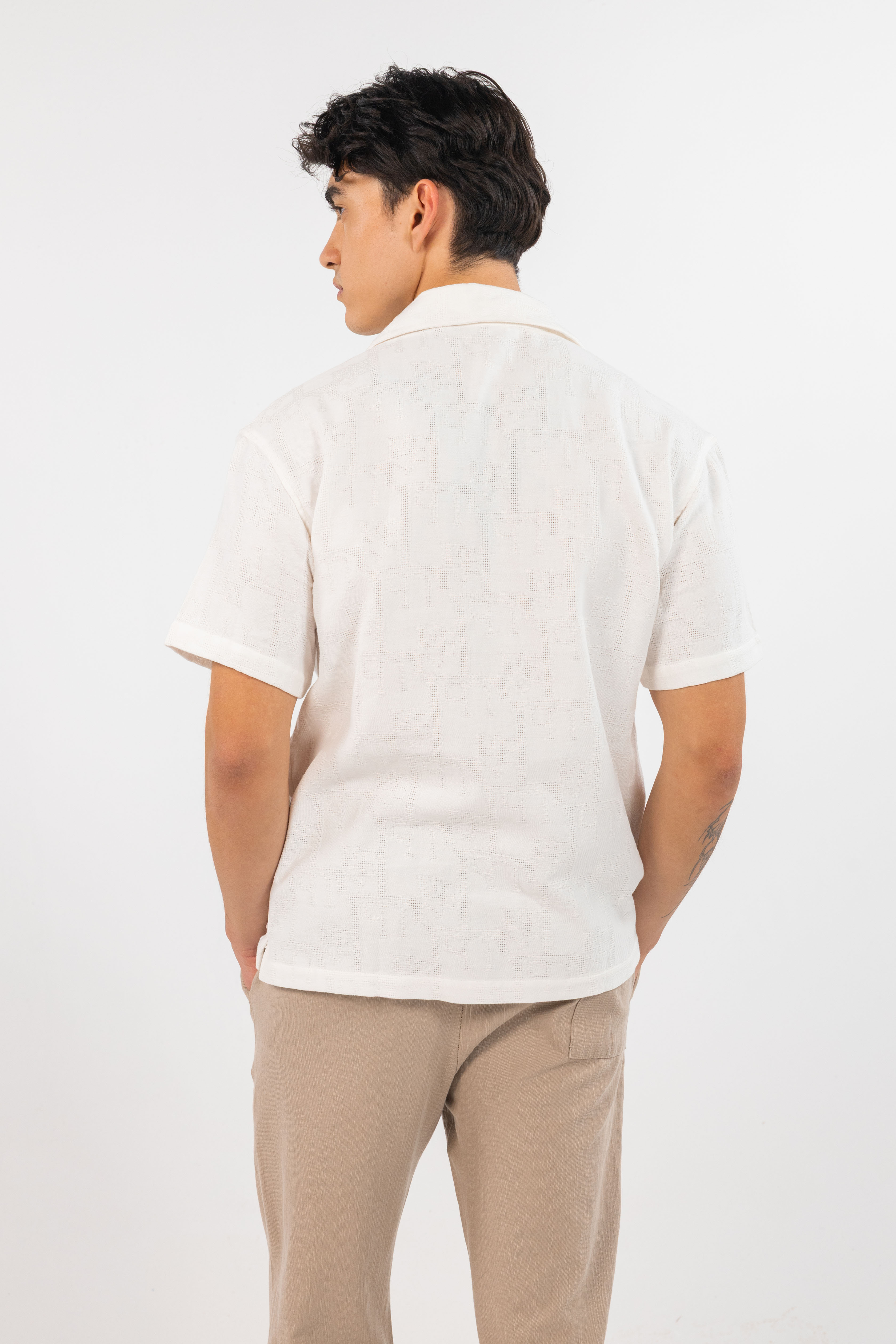 White Horizon Summer Shirt