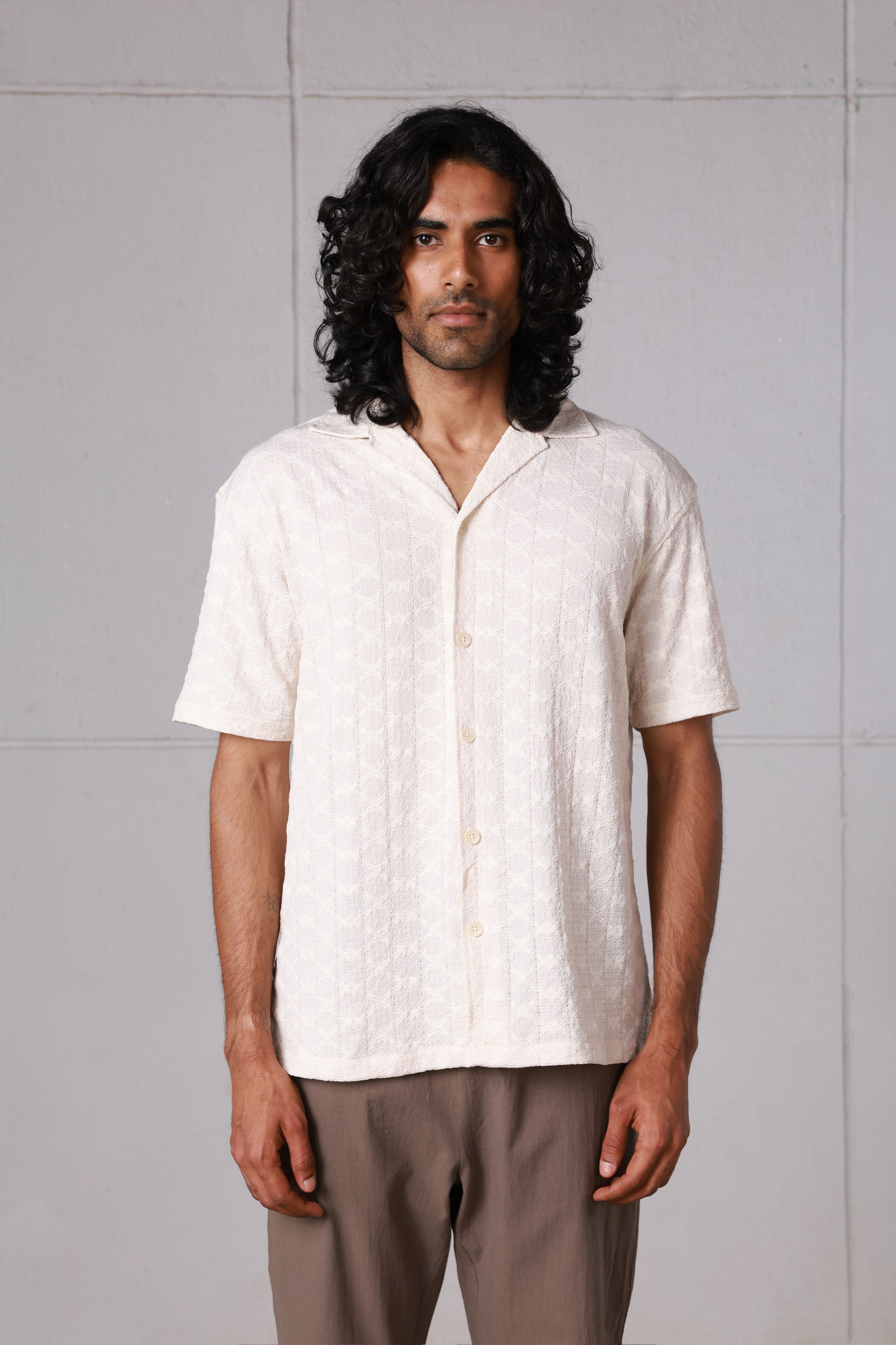 Beige Resort Shirt