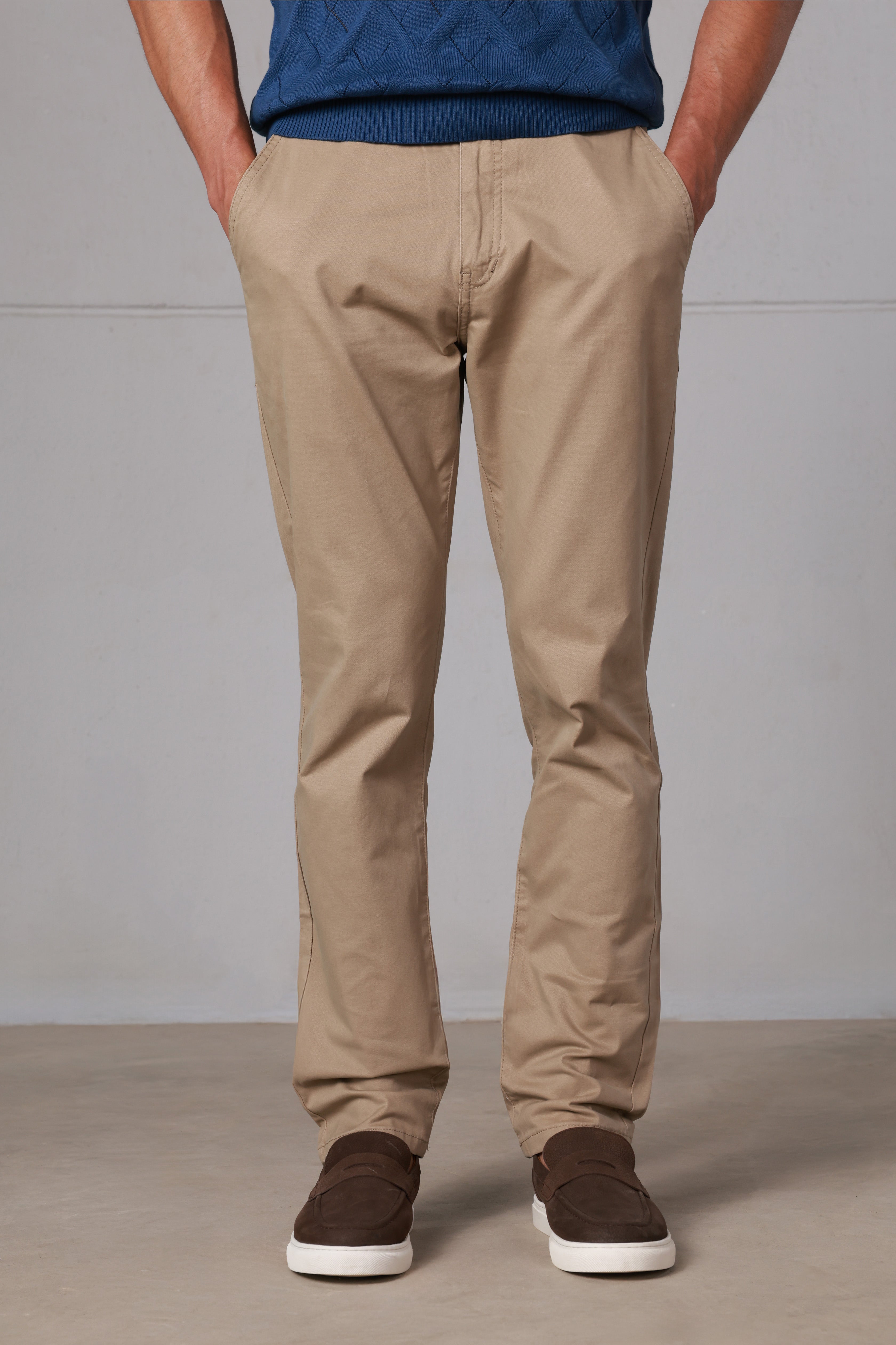 Beige Chino Pants