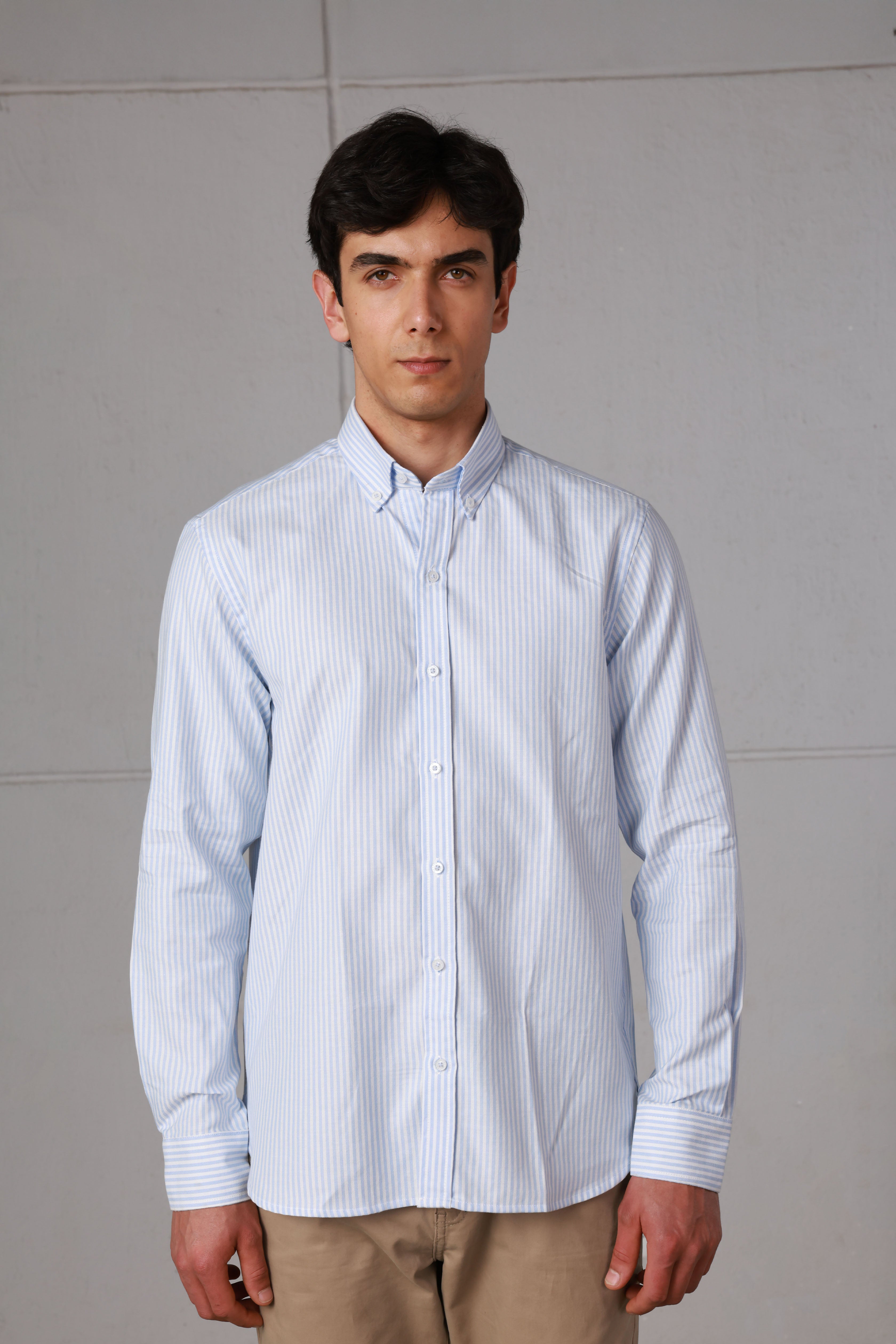 The Heritage Light Blue Oxford